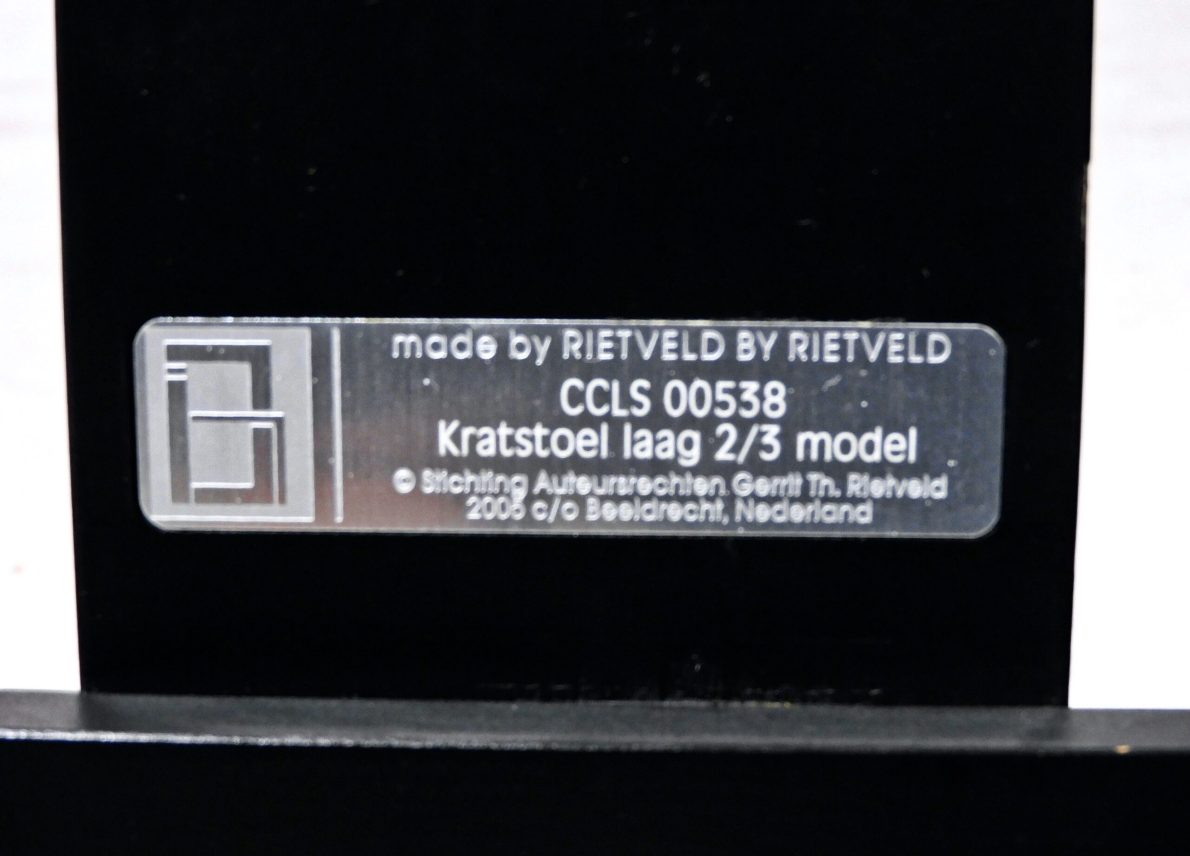 Crate Chair Kleinkinderversion - Gerrit Rietfeld13