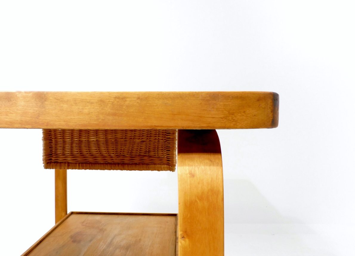 Alvar Aalto Teewagen rot16