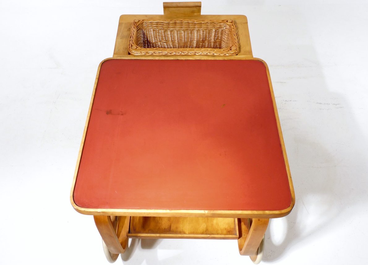 Alvar Aalto Teewagen rot17